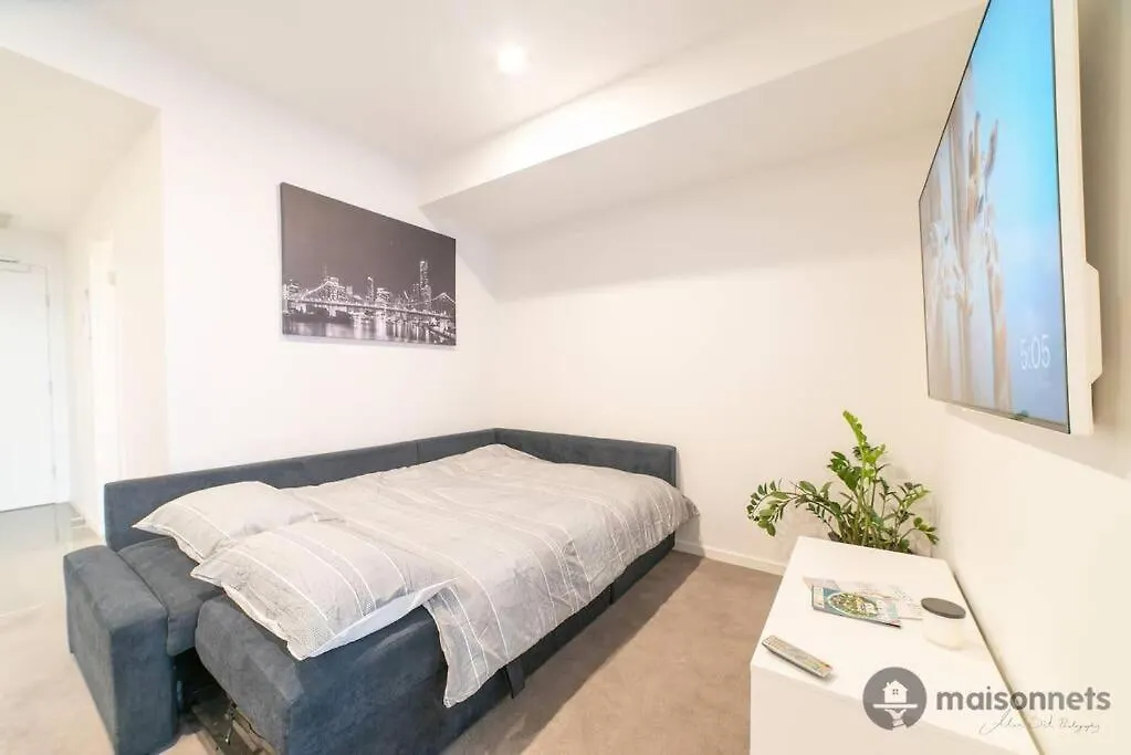 Mod Brisbane Apt Near Southbank W Pool & Parking Apartment 0*,  Australia